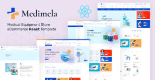 Medimela - Medical Equipment Store eCommerce React Template by envalab