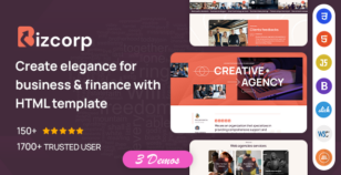 Bizcorp - Business & Finance Website Template by CymolThemes