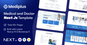 Mediplus – Medical and Doctor Next Js Template by WpthemesGrid
