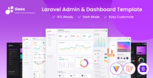Geex - Laravel 11 & Bootstrap Admin Dashboard Template by ThemeWant
