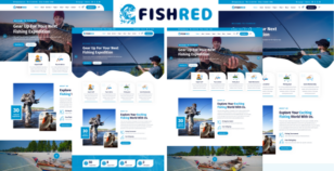 Fishred - Fishing & Fish Hunting Club HTML5 Template by LunarTemp