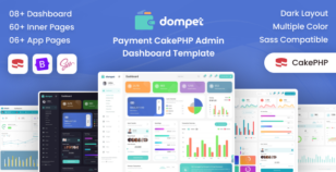 Dompet - Payment CakePHP Admin Dashboard Template by dexignlabs