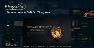 Elegencia - Royale Restaurant ReactJS Template by thememarch
