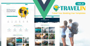 Travelin - Travel Tour Booking Vue Templates by HtmlDesignTemplates