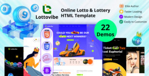 Lottovibe - Online Lotto & Lottery HTML Template by pixelaxis