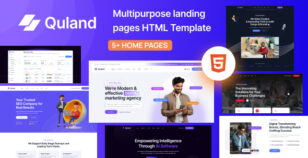 Quland - Multipurpose HTML5 Tailwind CSS Template by QuomodoTheme