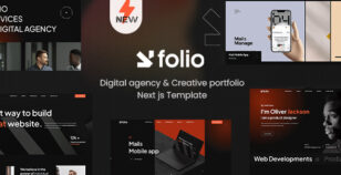 Webfolio - Creative Portfolio & Digital Agency Next-js Template by UiCamp