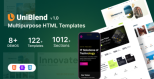 UniBlend - Multipurpose HTML5 Template by valorwide