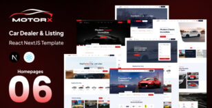 Motorx - Car Dealer & Listing React NextJS Template by themesflat