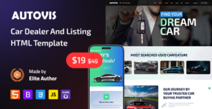 Autovis - Car Dealer Website Template by CymolThemes