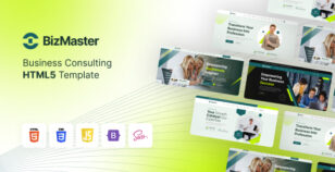 BizMaster - Consulting Business HTML Template by wowtheme7