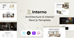 Interno - Architecture & Interior  Next js Template by HixStudio