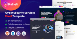 Paheli - Cyber Security React Template by themes_mountain