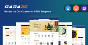 Garaze - Car Accessories HTML Template by TonaTheme