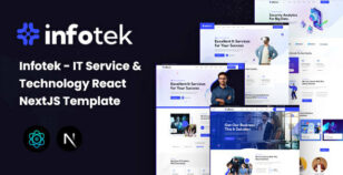 Infotek - IT Service & Technology React NextJS Template by themesflat