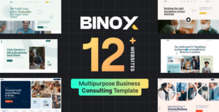 Binox | Business Consultancy Template by wealcoder_agency
