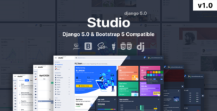 Studio - Django 5.0 Bootstrap 5 Admin Template by SeanTheme