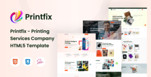 Printfix - Printing Services Company HTML5 Template by RRdevs