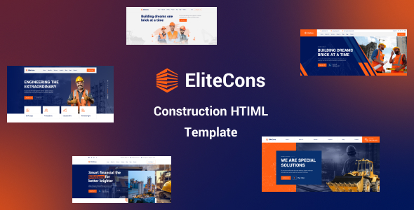 Elitecons - Construction Building HTML Template by starplate
