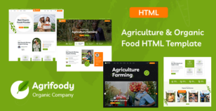 Agrifoody - Organic & Healthy Food HTML Template by Webtend