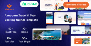ViaTours - Travel & Tour Agency Vue NuxtJs Template by elite-themes24