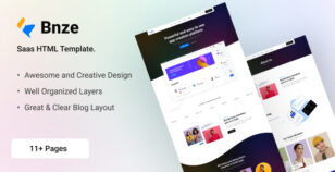 Bnze - SaaS and Software HTML Template by nhp_Theme