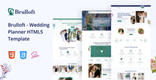 Brulloft – Wedding Planner HTML5 Template by RRdevs
