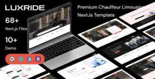 Luxride - Chauffeur Limousine Transport and Car Hire React NextJs Template by ib-themes