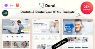 Doral - Dentist & Dental Care Bootstrap 5 Template by HiboTheme