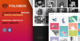 Foliobox  -  Personal Portfolio React Template by obxtheme