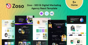 Zoso - SEO & Digital Marketing Agency React Template by media-city