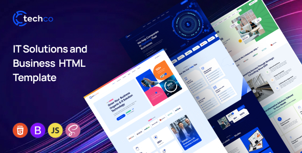 Techco - IT Solutions & Business Template by XpressBuddy
