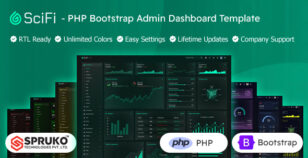 SCIFI - PHP Bootstrap Admin Dashboard Template by SPRUKO