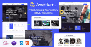 Avertium – IT Solutions & Technology HTML Template by thewebmax