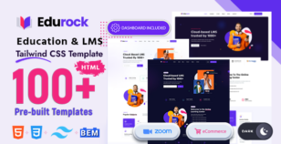 Edurock - Tailwind CSS Education Template by techboot