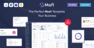 Mofi – Vue Nuxt Admin & Dashboard Template by PixelStrap