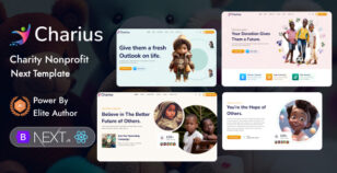 Charius - Charity Nonprofit Next Js Template by wpoceans