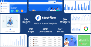 Medflex - Bootstrap 5 Medical Admin Template by DigitalDashboards