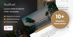 SaePearl - Luxury Hotel & Resort HTML Template by laralink