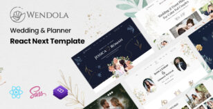 Wendola - Wedding & Planner React Template by KodeSolution