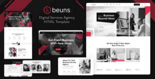 Beuns - The Next-Gen Digital Services Agency Html Template by CodexShaper
