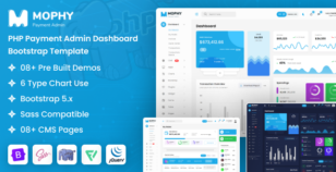 Mophy - PHP Payment Admin Dashboard Bootstrap Template by DexignZone