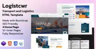Logistcwr - Transport and Logistics HTML Template by sTheme-IT