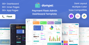 Dompet - Payment Flask Admin Dashboard Template by dexignlabs