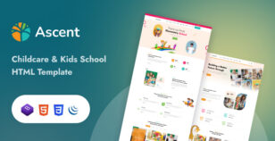 Ascent - Childcare & Kids Education HTML Template by theme_ocean