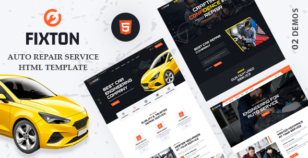Fixton - Auto Repair Services HTML5 Template by ThemeShala