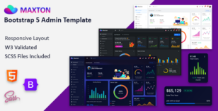 Maxton - Bootstrap 5 Admin Dashboard Template by codervent
