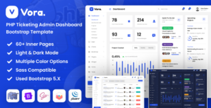 Vora - PHP Saas Admin Dashboard Bootstrap Template by dexignlabs