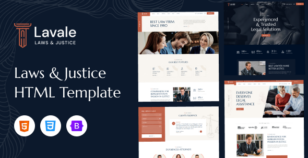 Lavale | Law and Attorney HTML Template by codesholder