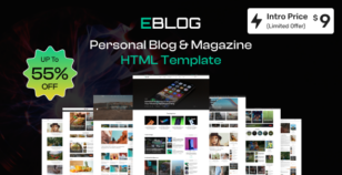 Personal Blog and News Magazine Template | Blog News Magazine - eBlog Blog by _Themephi
